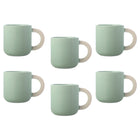 Maxwell & Williams - Tasse Vert Jade Sherbert - 370 ml - Paquet de 6-Lave-vaisselle