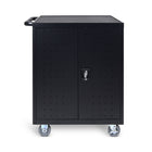 Luxor - Chariot de recharge CA pour 32 appareils – ordinateurs portables/Chromebooks (jusqu’à 17 po, avec minuterie)-Comprend deux multiprises verticales de 16 prises, certifiées UL, 110V