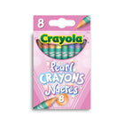 Crayola - Crayons de cire nacrés - Paquet de 8-Les crayons ont une double enveloppe pour les protéger du bris