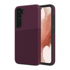 AXS - PROTech Plus etui mince anti-choc avec double couches pour Samsung Galaxy S23 - Sangria-Resistant aux chutes jusqu'a 10 pieds