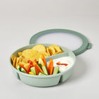 Mepal - CIRQULA boîte bento 250+250+500 mL/8+8+17oz Jade Nordique-Convient pour réfrigérateur, congélateur, micro-ondes