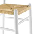 Modway - Amish Tabouret de bar - Blanc-8