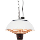 Westinghouse - 1500-Watt Outdoor Hanging Infrared Electric Patio Heater - White-Parfait pour les gazebos, patios, ateliers et partout ou vous pouvez l'accrocher