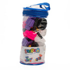 Snapo Jr. - Kit de construction de princesse - 40 pièces-Les blocs Snapo sont dotés de notre technologie brevetée Snap. Les blocs Snapo se connectent sur les 6 côtés, coulissent verticalement et peuvent pivoter !