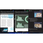 Microsoft - Système d'exploitation Windows 11 Pro 64 bits - Téléchargements - Bilingue-Productivité instantanée. Interface utilisateur plus simple et intuitive dotée d’une navigation sans effort. De nouvelles fonctionnalités telles que les mises en page intuitives vous aident à gérer facilement plusieurs tâches.