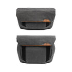 Peak Design - Pochette de terrain - Anthracite-Un organisateur véritablement 2 sacs en 1 : un sac bandoulière minimaliste pour tout transporter, et un organisateur compressible à l'intérieur du sac