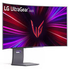 LG - Moniteur gaming incurvé OLED UltraGear 45 po | 800R, DisplayHDR True Black 400-Officiellement validé par NVIDIA comme compatible G-SYNC et équipé d'AMD FreeSync Premium Pro, cet UltraGear offre des actions fluides et rapides qui réduisent les déchirures d'image et les saccades