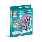 Crayola - Ensemble d’activités de personnages gonflables POPS 3D - Licornes-COLORIE ET DÉCORE : Les enfants peuvent colorier chaque personnage gonflable marqueurs Pip-Squeaks inclus et les décorer avec des autocollants. Lorsque leurs créations sont prêtes à être exposées, frappez les personnages pour les gonfler! (aucune pile n'est nécessaire)