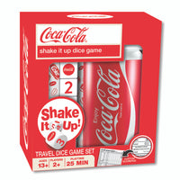 Masterpieces Puzzle Company - CocaCola Shake it Up jeu de dés voyage jeu de plateau-Age: 13+