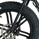 GoTyger - Vélo électrique deux-places 20 po pneu 4.0 avec roue OPC 48V 500W-Les roues intégrées OPC sans entretien sont beaucoup plus résistantes que les rayons traditionnels