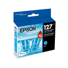 Epson - T127 Cartouche d'encre - Capacité extra élevée - Cyan-Cyan   