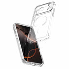 Avana - Coque MagSafe Starlight iPhone 17 Pro Max - Argent-Le couvercle transparent montre la couleur de la baie de la caméra
