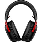 HP - Casque de jeu sans fil HyperX Cloud III - Noir/Rouge-Conception des écouteurs : supra-auriculaire (circumaural), fermé