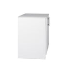 Prepac - Cabinet de base de rangement Elite 32 po avec portes à panneaux, cabinet de salle de bains avec 1 étagère ajustable - Blanc-Livré prêt à assembler, comprend un livret d'instructions pour un assemblage facile et bénéficie d'une garantie limitée du fabricant de 5 ans sur les pièces