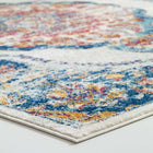 Modway - Entourage Médaillon vintage fleural vintage Malia Tapis de comédie 8 pi l x 10 pi L - Multicolore-Dessous en caoutchouc de prise