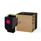 Ecotone - 70C10M0 Remanufactures Toner - Rendement standard - Magenta-Catégorie : Toner