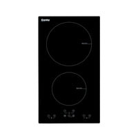 Danby - Plaque de cuisson à induction 12 pouces à 2 brûleurs - Noire-Conception à deux brûleurs : (1) brûleur de 6« + (1) brûleur de 8 » pour une cuisson polyvalente
