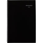 AT-A-GLANCE - Agenda mensuel 2026 - 11 7/8 po H x 7 7/8 po l - noir - bilingue-14 mois : décembre 2025 à janvier 2027