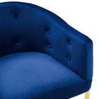 Modway - Savour Touffe Performance Velvet Tabouret de bar - Marine-7