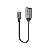 ALOGIC - Adaptateur actif Ultra Mini DisplayPort vers HDMI - Gris sidéral-Plug and Play - Chipset actif - L'adaptateur HDMI intègre un chipset pour la conversion ACTIVE. Le câble ACTIVE est compatible avec les sorties Mini DisplayPort ou DisplayPort non compatibles DP++, comme celles des cartes vidéo AMD Eyefinity. Il est également compatible avec les sorties DP++. Plug and Play, ce câble permet une utilisation immédiate sans installation de pilote ni de logiciel.