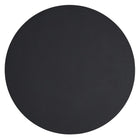 Modway - Caspian Béton rond de 40 po Table à manger, Noir-Limite de poids : 330 lb