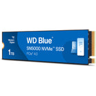 Western Digital - Disque SSD interne NVMe PCIe Gen 4 x4 WD Blue SN5000 1 To-Exploitez l'IA et optimisez votre flux de travail créatif grâce à la puissance combinée du PCIe Gen 4, des vitesses de lecture allant jusqu'à 5 500 Mo/s (modèle 4 To) et de la technologie Western Digital nCache 4.0