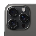 Apple - iPhone 15 Pro Max 6,7 po ecran Liquid Retina - 1 To - Titane noir - Bell et Virgin Plus-Puissant Système Caméra Pro : Sept objectifs pros qui décuplent vos options de cadrage. Captez des images extra haute définition riches en couleurs et en détails avec la caméra principale 48 Mpx. Et sur iPhone 15 Pro Max, prenez des gros plans plus nets d’encore plus loin grâce à la caméra téléobjectif 5x