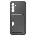 Samsung - Étui avec fente pour carte pour Samsung Galaxy A16 - Noir-Protection confortable : la coque souple et résistante aux chocs pour emplacement pour carte est fabriquée en matériau TPU et protège le Galaxy A16 5G des chocs et des rayures du quotidien.