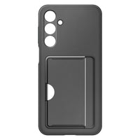 Samsung - Étui avec fente pour carte pour Samsung Galaxy A16 - Noir-Protection confortable : la coque souple et résistante aux chocs pour emplacement pour carte est fabriquée en matériau TPU et protège le Galaxy A16 5G des chocs et des rayures du quotidien.