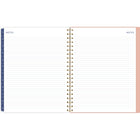 Cambridge - Agenda hebdomadaire/mensuel EttaVee feuille 2025 - 11 po H x 8 1/2 po l - Multicolore - Anglais-Les pages spéciales comprennent un calendrier de référence de 3 ans, une liste des congés sur 4 ans, des pages de planification future, 7 pages de notes
