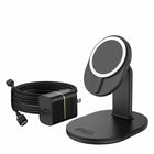 Otterbox - Support de Chargeur Sans Fil pour MagSafe 7,5W - Noir/Rayonnement Lumineux-Alimente l'iPhone sans fil à 7,5 watts