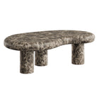 Modway - Elowen Terrasse extérieure Faux marbre Table basse, Empire-Finition en marbre Emperador factice
