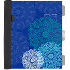 Staples - Agenda scolaire hebdomadaire/mensuel médaillons 2025-2026 - 8 5/8 po H x 6 7/8 po l - assorties - bilingue-Couleurs variées (Le choix des couleurs ne s'applique pas aux commandes livrées)