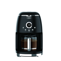 Salton - cafetière numérique de 12 tasses NuRetro - noir minuit-Prépare jusqu’à 12 tasses de café filtré, ce qui est idéal pour les familles, les invités ou les longues matinées.
