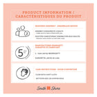 South Shore - Myro - Îlot de cuisine avec porte et tiroirs - Faux Marbre blanc et Blanc-Style: Contemporain