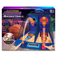 Merchant Ambassador - Basketball électronique d’arcade - Couleurs assorties-Grand tableau DEL avec effets sonores de stade