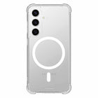 Blu Element - Coque DropZone Rugged Compatible MagSafe Galaxy S25 - Transparente-Testée pour résister à des chutes de 2,4 m