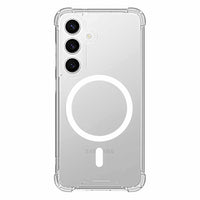 Blu Element - Coque DropZone Rugged Compatible MagSafe Galaxy S25 - Transparente-Testée pour résister à des chutes de 2,4 m