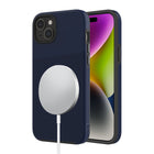 AXS - PROTech Plus PROTech Plus étui compatible magsafe anti-choc avec double couche pour Apple iPhone 15 Plus - Bleu Astral-Résistant aux chutes jusqu’a 10 pieds