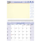 AT-A-GLANCE - Calendrier mural/de bureau mensuel QuickNotes 2026 - 8 po H x 11 po l - bilingue-Format des pages : 8 po H x 11 po l