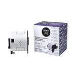 Premium Tape - Compatible avec Brother DK1202 Étiquettes d'expédition - Noir sur Blanc - 4" x 2-3/7" - 300 Étiquettes-Couleur: Noir / Blanc