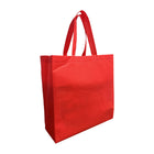 Reliabag - Réutilisables sacs à poignée non tissée - 15,5 x 6 x 15,5 - Rouge - Paquet de 200-Réutilisabilité : les sacs pour handles non tissés sont conçus pour être réutilisables
