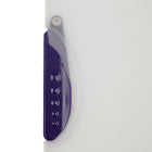 JAM Paper - Couvertures de rapports en plastique avec clip de verrouillage pivotant - format lettre - 9 x 12 - Violet - paquet de 20-Taille : 8 1/2 po x 11 po