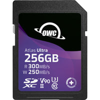 OWC - Carte mémoire Atlas Ultra SDXC V90 UHS-II 256 Go-Capacité de stockage de 256 Go
