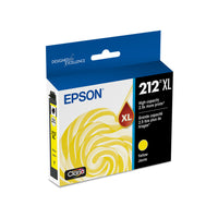 Epson - T212 Cartouche d'encre - Grande capacité - Jaune-Textes nets et couleurs brillantes pour des impressions de grande qualité, encre à séchage rapide