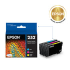 Epson - T252 Cartouche d'encre - Capacité standard - Emballage mixte – Couleurs-Manipulation sans souci - impressions résistantes au maculage, à la décolouration et à l’eau