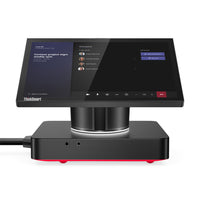 Lenovo - Ordinateur de bureau ThinkSmart Hub 10,1" à écran tactile - Intel Core i5-8365UE - SSD 256 Go - RAM 16 Go - Windows 11 IoT ETP-Conçu pour les petites et moyennes salles, cet appareil intelligent s'adapte facilement à différentes tailles de salles grâce à une combinaison d'accessoires soigneusement sélectionnés, offrant une solution pour une variété d'environnements
