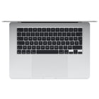 Apple - MacBook Air 15,3" avec Touch ID (2025) - Apple M4 - 24 Go RAM - 512 Go SSD - Argent - Français-Écran Liquid Retina 15,3" 2880 x 1864