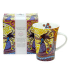 Oscardo - Tasse porcelaine « Amour infini » de Leah Dorion - 295 ml-Passe au micro-ondes et au lave-vaisselle - Conçu pour une utilisation quotidienne pratique et un nettoyage sans effort