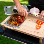 Razor - Planche à griller avec couvercle-Récipient en acier inoxydable pour mariner et conserver les aliments